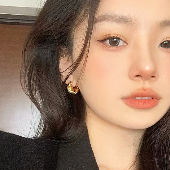 Croissants earrings