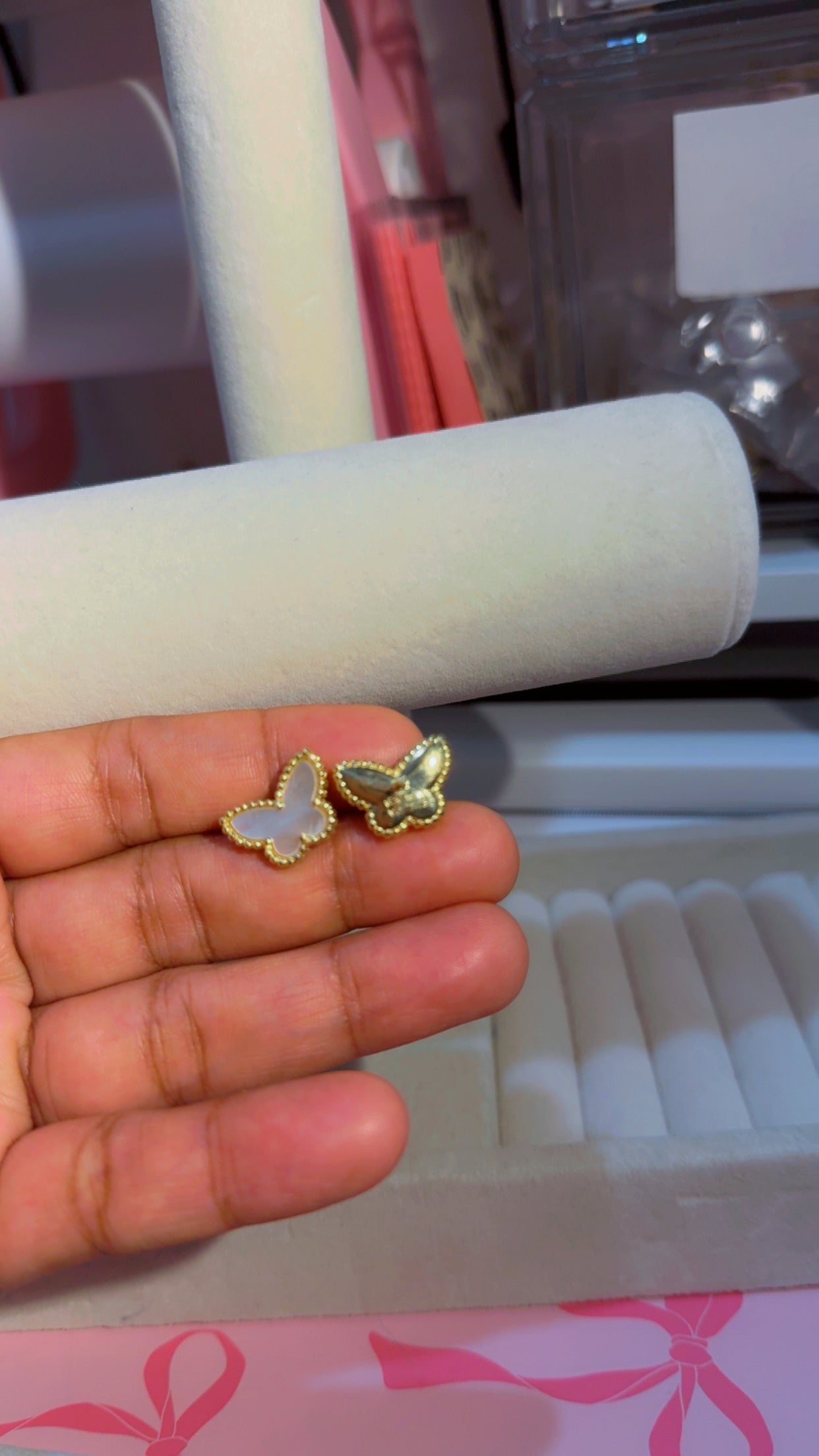Butterfly earrings