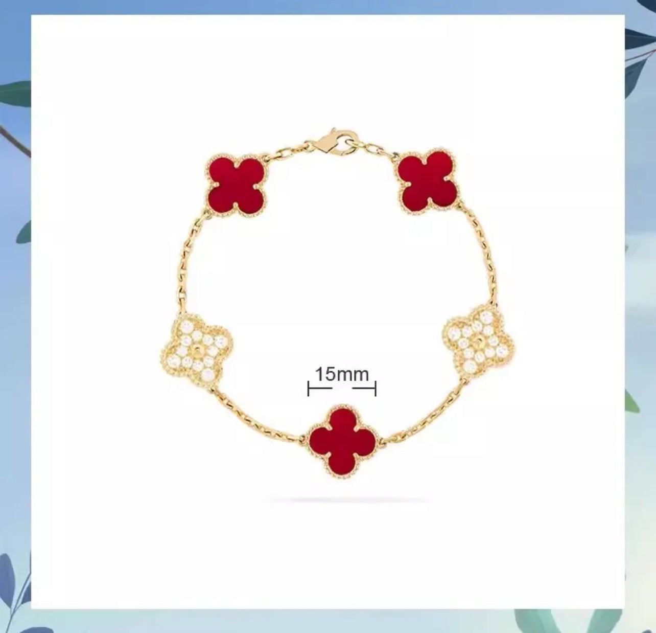 Clover bracelet