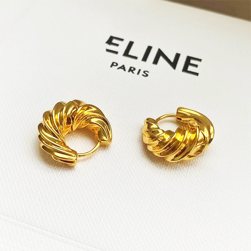 Croissants earrings