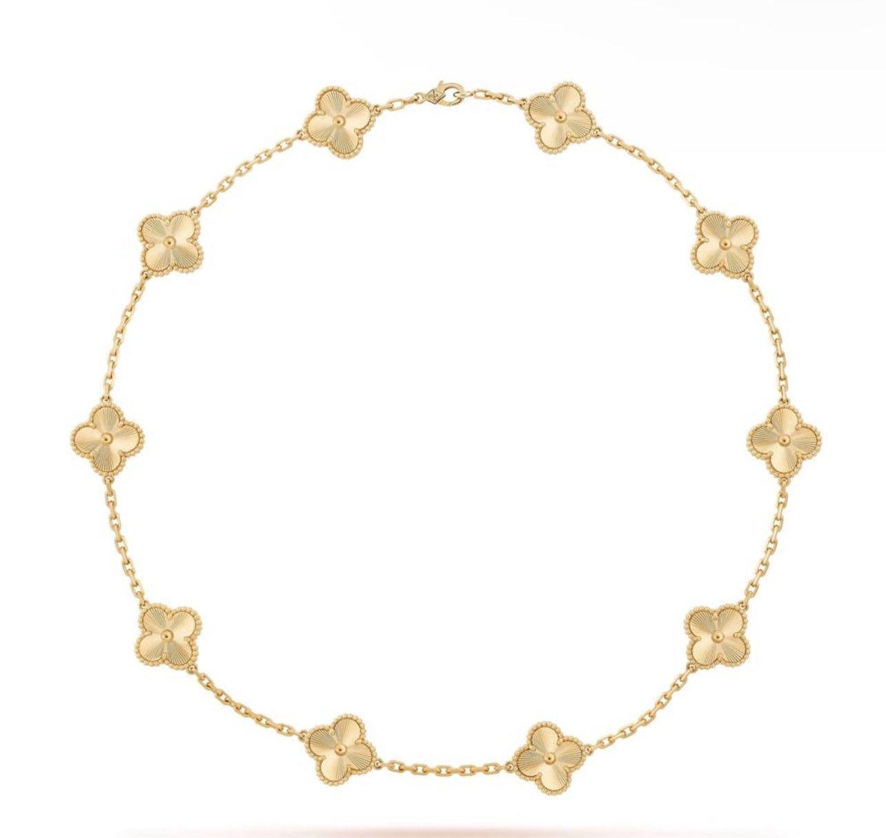 Necklace ten clover