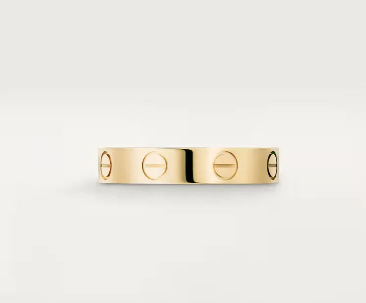 Baby ring. Gold