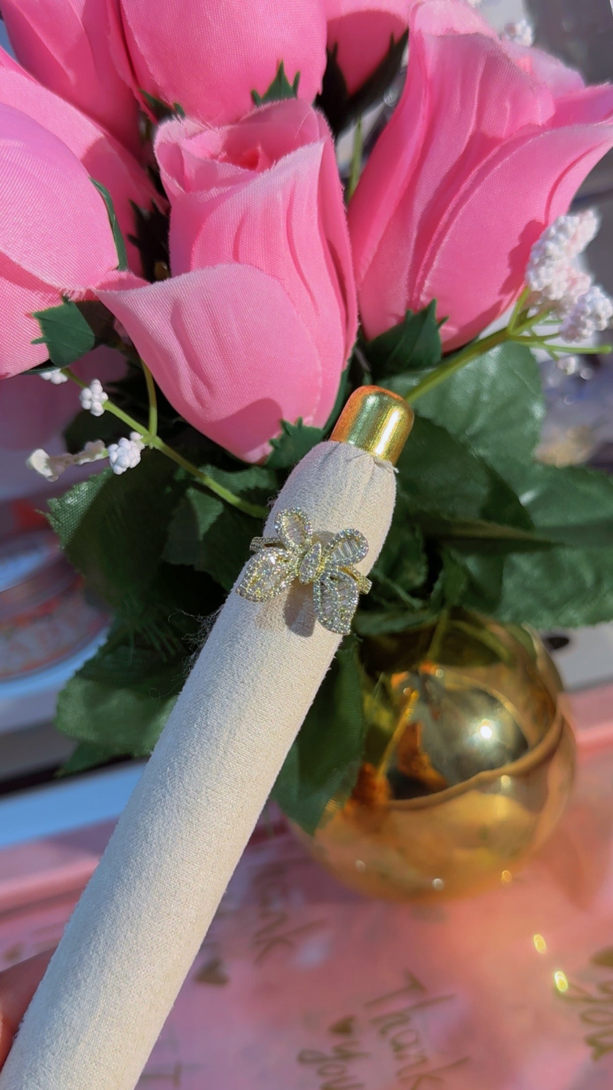 Butterfly ring