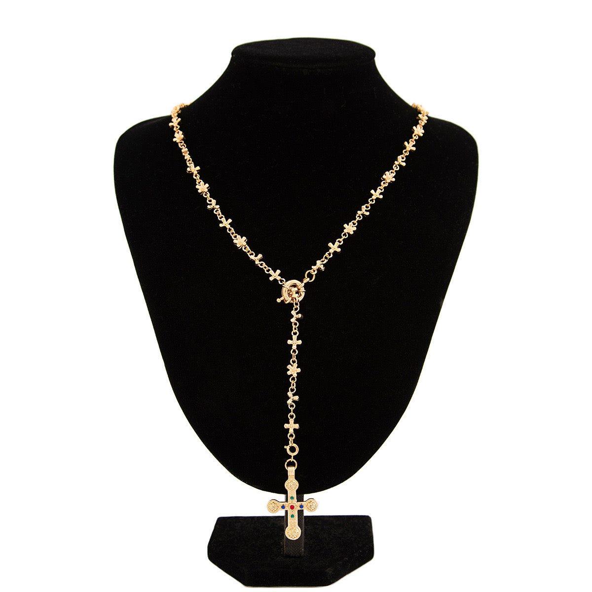 Shain cross gold
