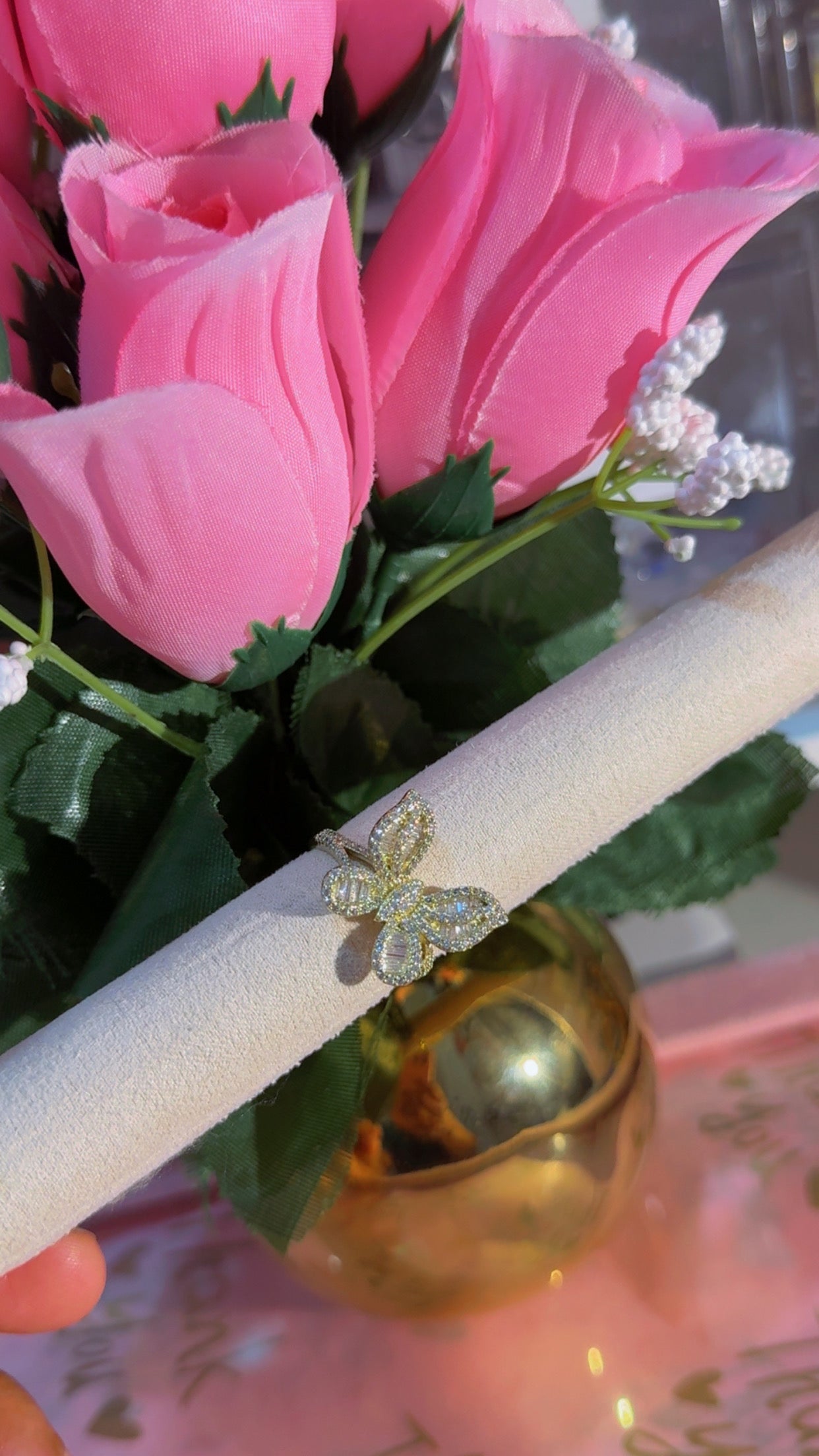 Butterfly ring