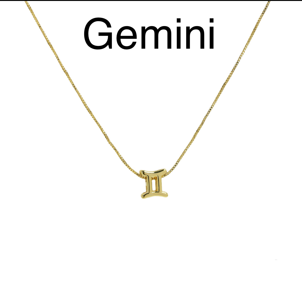 Zodiacal necklace. Small