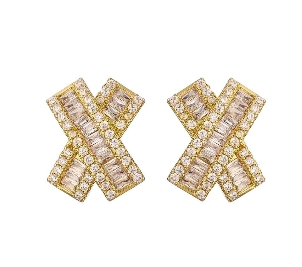 X-full cristal earring