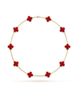 Necklace ten clover