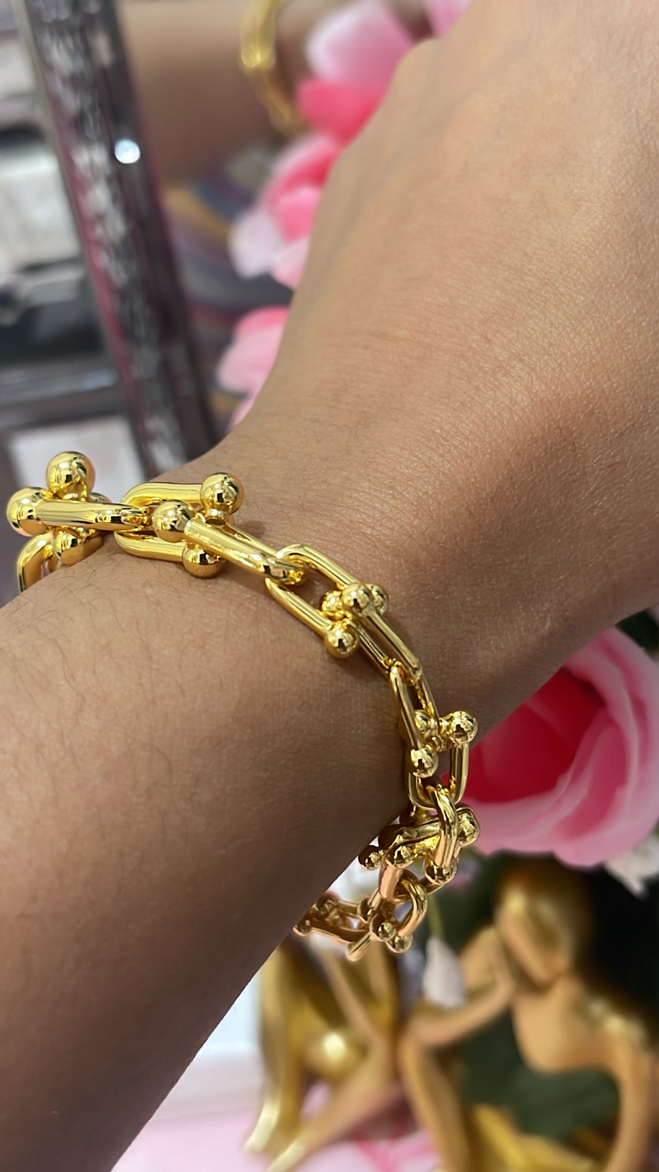 Tfy set gold 2 piezas
