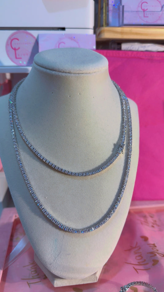 Set tennis silver