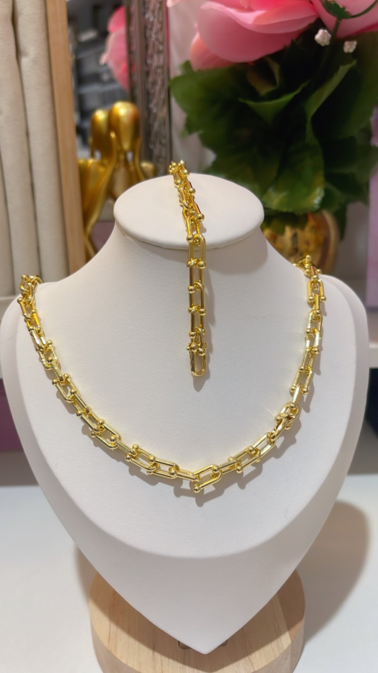 Nana set small gold